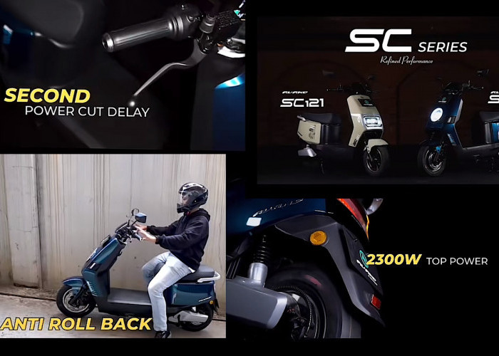 Molis United Avand Punya Fitur Unik, Tuas Gas Jalan Sendiri Lewat Tombol Cruise Control,  Murah Hanya Rp7 Juta