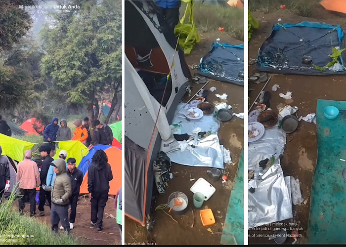 Gas Portable Meledak di Tenda Pendaki Gunung Prau 2 Korban Terluka, Kok Bisa?
