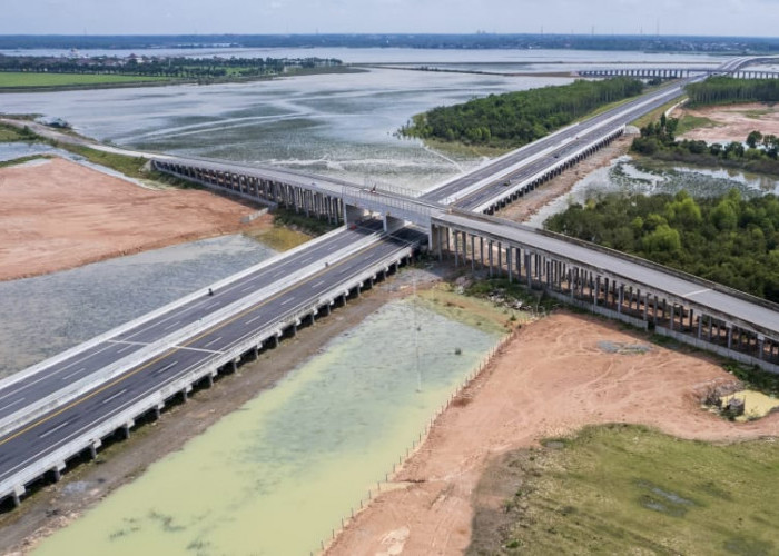  Selain Panorama yang Mempesona, Rasakan Sensasi Lewati 18 Jembatan di Tol Indralaya-Prabumulih