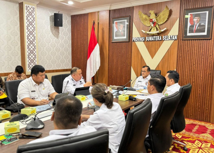 Sekda Banyuasin Hadiri Rapat Pembagian PI Migas Antara Sumsel Muba dan Banyuasin