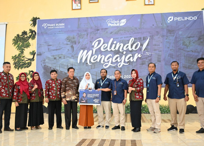  Pelindo Mengajar, Kenalkan Industri Kepelabuhan kepada Pelajar di Sumatera Selatan