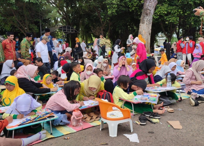 Meriah, 600 Peserta Ikuti Porsadin V Kota Palembang