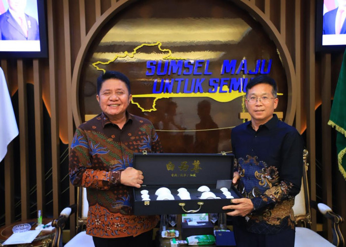 Investor China Laporkan Progres PLTA di OKU Selatan, Gubernur Herman Deru Respon Positif