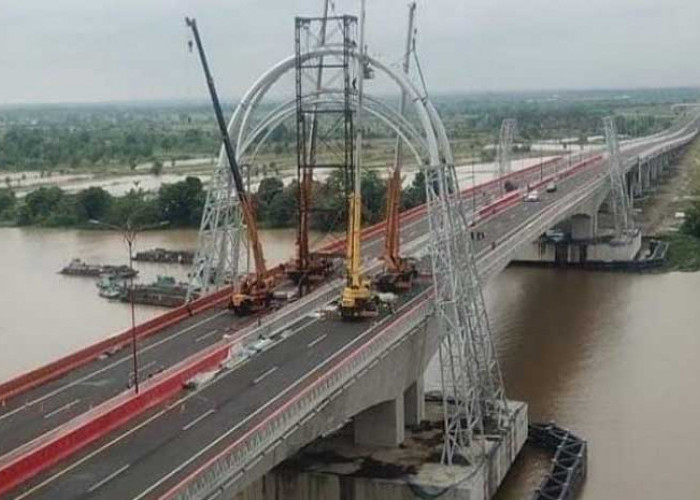 Jembatan Musi V Selesai Agustus 2023, ini Lokasinya