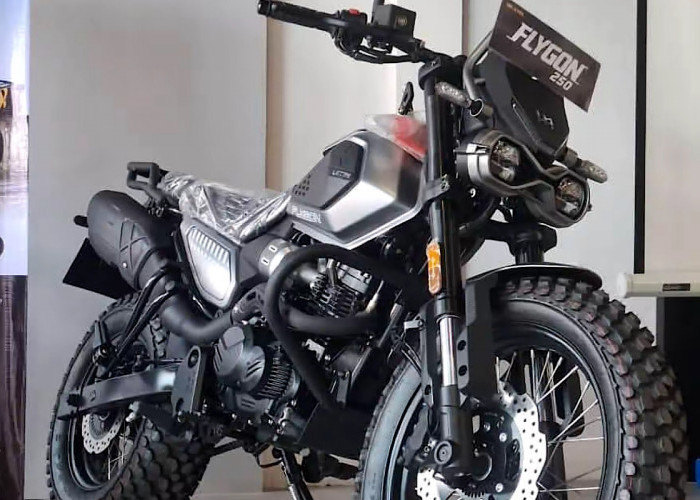 Motor Sport Tampil Beda WMoto Letbe Flygon 250, Layaknya Motor Pantai dengan Ban Super Gambot 