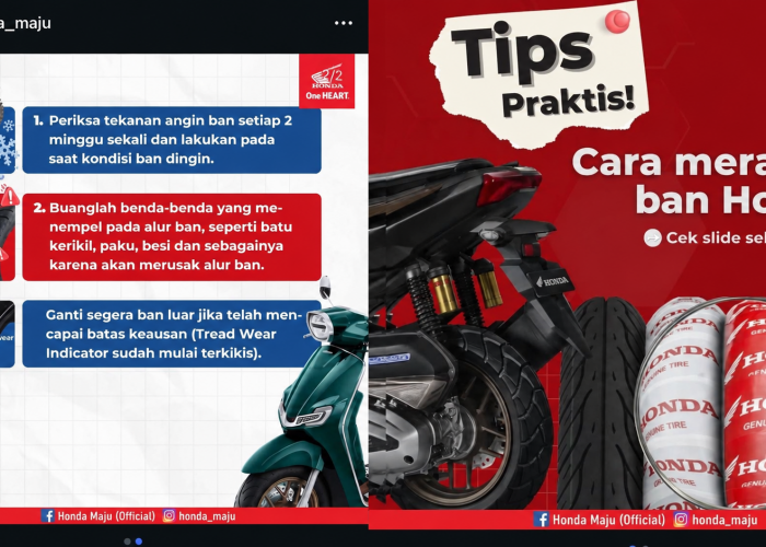 Tips Merawat Ban Motor Honda, Kunci Keselamatan dan Kenyamanan Berkendara