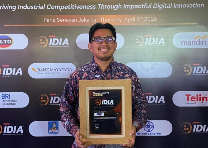 Transformasi Digital JNE Berbuah Penghargaan Bergengsi