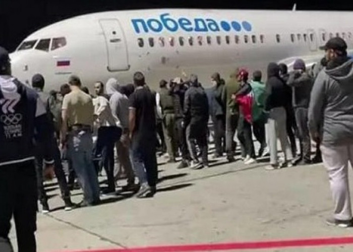 Makin Panas! Warga Rusia Sweeping Orang Israel, Bandara Ditutup