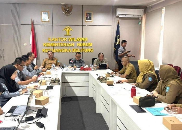 Ranperkada Penghasilan Aparatur Desa Bangka Diharmonisasikan Kanwil Kemenkum