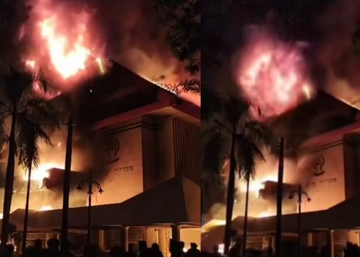 Innalillahi, Gedung DPRD Makassar dan DPRD Sulsel Ludes Dibakar Massa, Ini Daftar Korban Meninggal dan Luka 