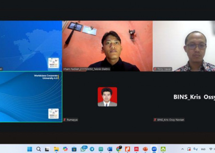 BANGGA, Mahasiswa Teknik Elektro Universitas Bina Darma Tembus Top 20 LKTI BI 2025 dengan Inovasi Robotika