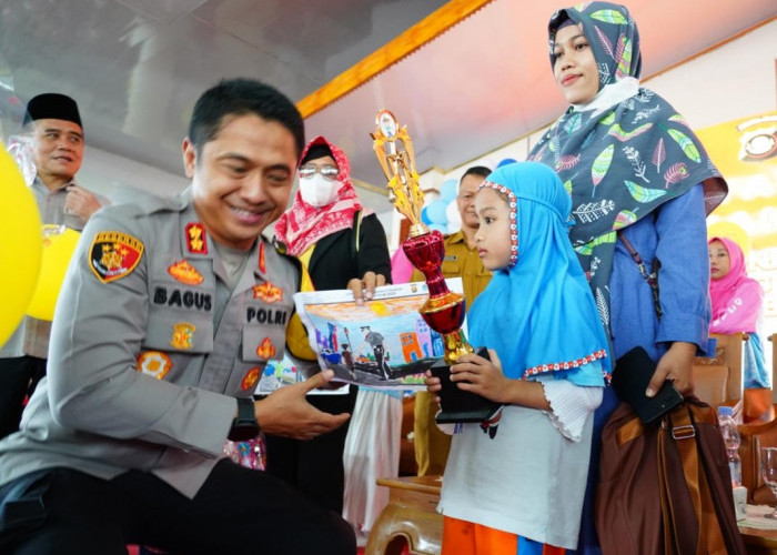 Gebyar Polsanak 2024, Kapolres Ogan Ilir Ingin Tanamkan Edukasi Keselamatan Berlalu Lintas Sejak Dini ke Anak