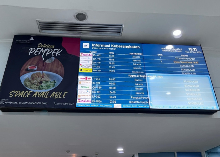 Kabut Asap Karhutla Ganggu Penerbangan, 6 Pesawat dari Jambi Dialihkan ke Bandara SMB II Palembang