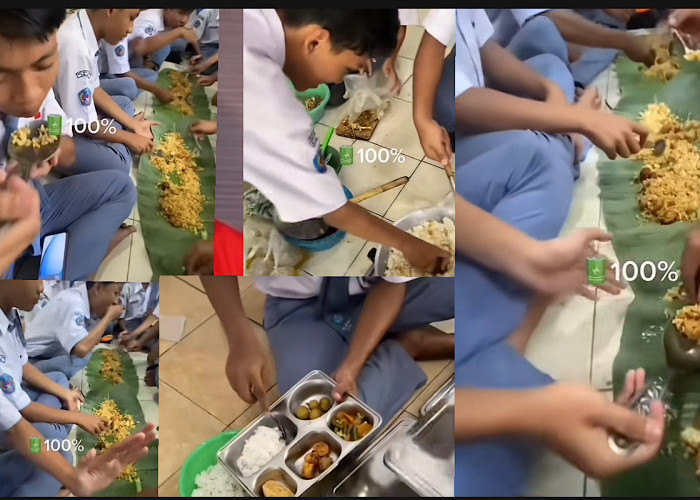 Siswa Masak Lagi MGB Jadi Nasi Goreng Bahkan Dibuat Liwetan, Masakan Standar Gen Z