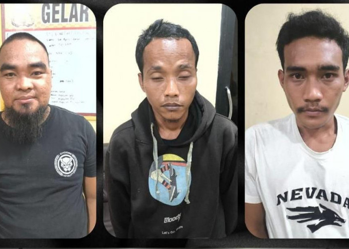 Kurang 24 Jam, Polisi Tangkap Tiga Pelaku Penembakan Sopir Angdes di Jalan Lintas Banyuasin