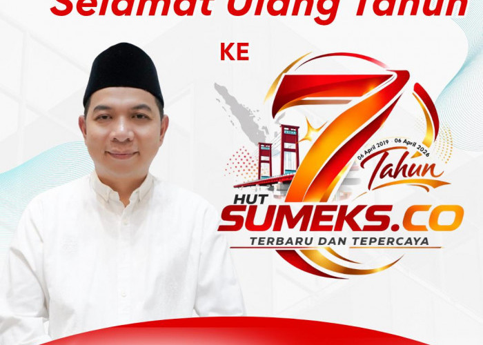 BPKAD Kabupaten Ogan Ilir Mengucapkan Selamat Ulang Tahun SUMEKS.CO ke-7
