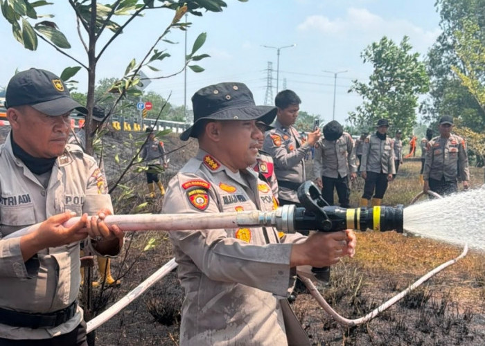 Polda Sumsel Cek 3 Pos Pantau di Ogan Ilir, Personel Operasi Aman Nusa II Diminta Siaga