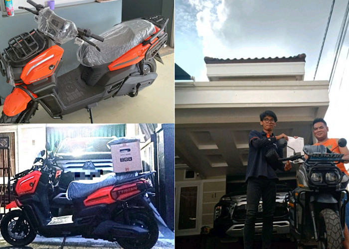 INDOMOBIL E-MOTOR TYRANNO: Motor Listrik Masa Depan Transportasi Ramah Lingkungan