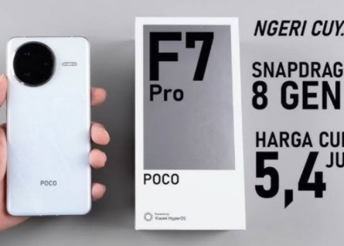 POCO F7 Pro Resmi Hadir di Indonesia Setelah 5 Tahun Vakum, Intip Performa Flagship Killer-nya