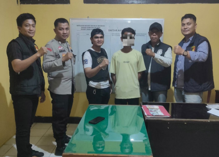 Operasi Sikat Musi, Polsek Kayuagung Amankan Dua Terduga Pelaku Premanisme 