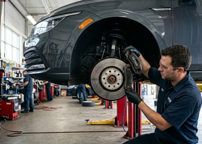 Kampas Rem Mobil Matic Jadi Menipis Pasca Mudik? Siapkan Dana Segini Biaya Ganti yang baru 