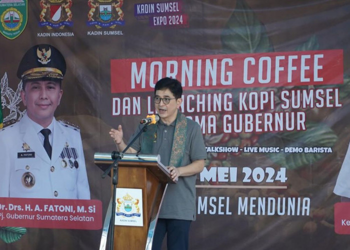 Ketua Umum Kadin Indonesia Apresiasi dan Dukung Launching Kopi Sumsel, Berharap Bisa Mendunia