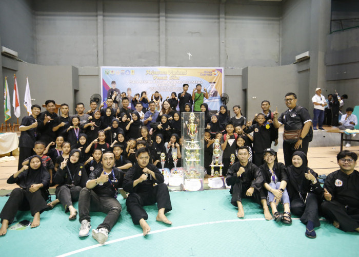 Penutupan Pencak Silat Tingkat Nasional Universitas Bina Darma Piala Rektor Ke II Tahun 2025 Berjalan Sukses