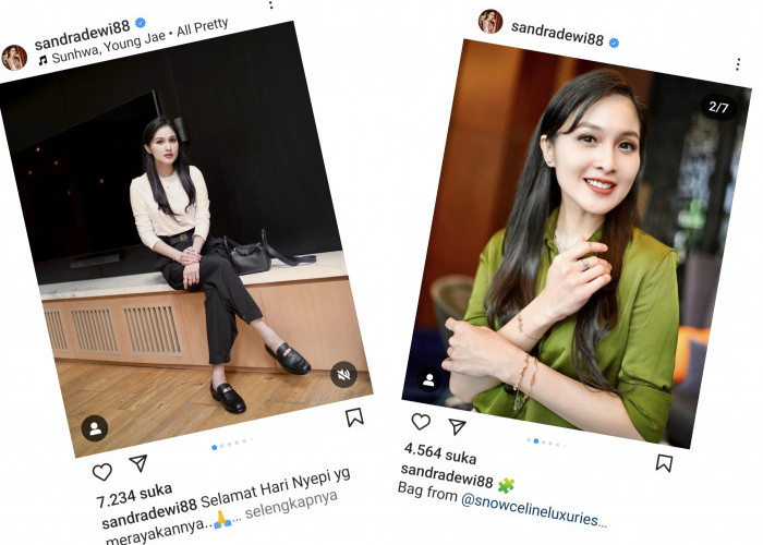 Suami Rugikan Negara Rp 271 Triliun, Sandra Dewi Tutup Kolom Komentar Instagram