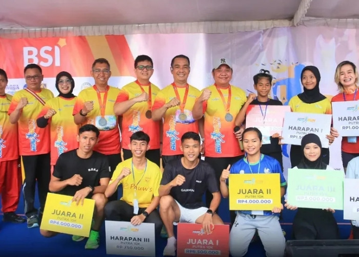 2.045 Pelari Ikuti MUSI RUN VI 2026, Jakabaring Jadi Lautan Energi Sejak Fajar, Ini Deretan Juaranya