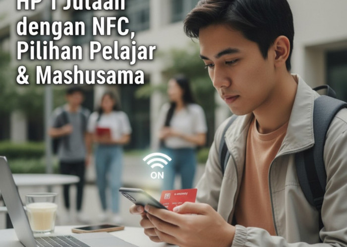 HP 1 Jutaan dengan NFC, Cocok untuk Pelajar dan Mahasiswa