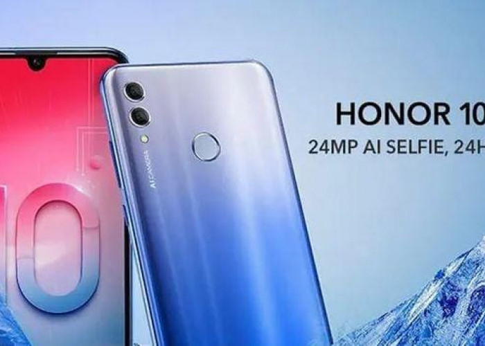 Huawei Honor 10 Lite Hadirkan Desain Ramping dengan Bodi Belakang Berkilau Dukung Tampilan Premium