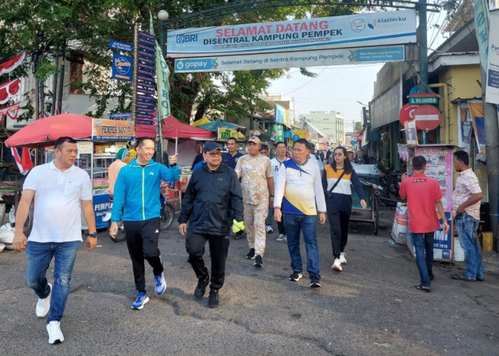 Pj Wali Kota Palembang A Damenta Janji Tata Ulang Tempat Parkir di Kambang Iwak Saat CFD