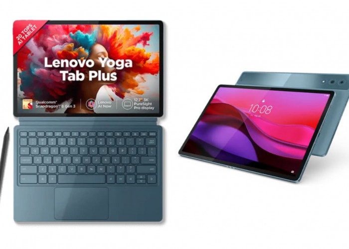 Lenovo Yoga Tab Plus Hadirkan Kapasitas Baterai Besar dengan Perlindungan Sertifikasi IP53