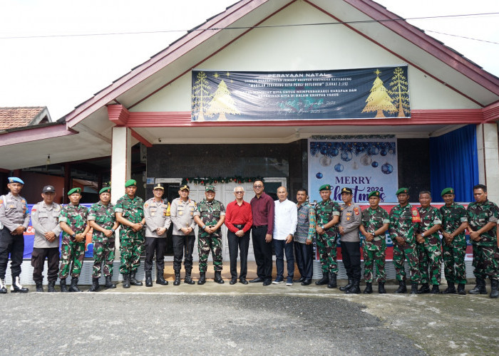 Jamin Keamanan Umat Kristiani Beribadah Perayaan Natal, Dandim 0402/OKI Laksanakan Patroli 