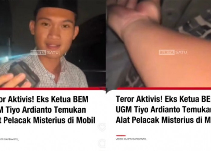 Heboh Klaim Alat Pelacak di Kolong Mobil, Mantan Ketua BEM UGM Tiyo Ardianto Malah Dirujak Warganet