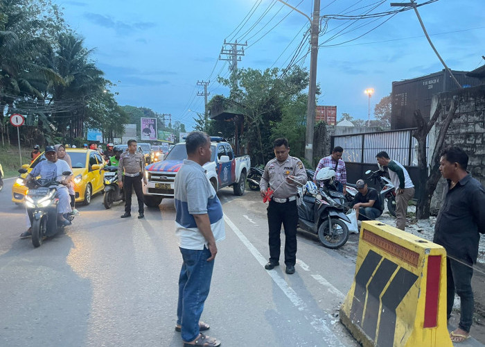 Lagi, Wanita Pengendara Motor di Palembang Tewas Diserempet Truk 