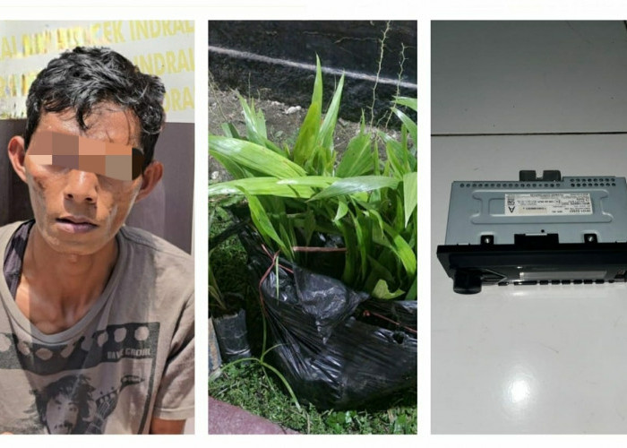 Gasak Barang Berharga di Rumah Tetangganya, Pria di Ogan Ilir Diamankan Polsek Indralaya Setelah Sempat Kabur