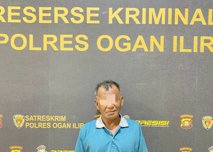 Kakek 58 Tahun Diamankan Unit PPA Polres Ogan Ilir Lantaran Terlibat Pencabulan Anak di Bawah Umur