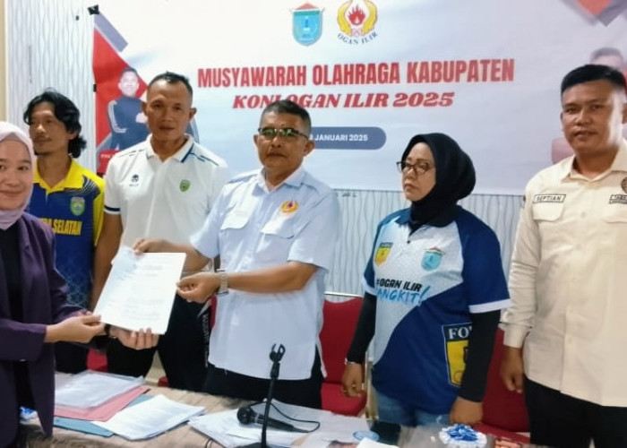 Oki Umar Terpilih Jadi Ketua KONI Kabupaten Ogan Ilir Periode 2025-2029, Raih 17 Dukungan Suara