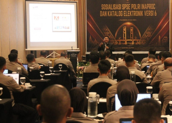 Polda Sumsel Percepat Digitalisasi Pengadaan, SPSE Inaproc dan E-Katalog Versi 6 Resmi Disosialisasikan