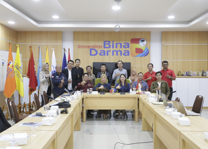 Universitas Bina Darma Palembang Dapat Kunjungan dari Tim HP3KI-LKP/LPK Provinsi Sumsel