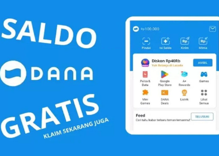 Klaim Link DANA Kaget Hari Ini, Jumat 2 Mei 2025, Ambil Saldo Gratis hingga Rp325.000