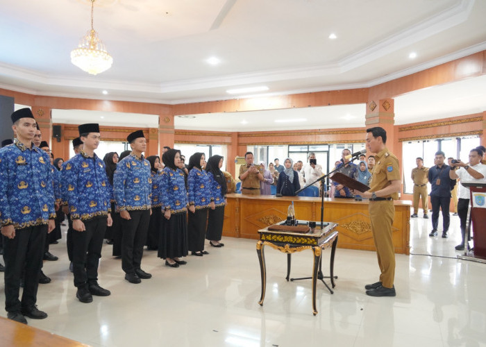 Bupati OKI Dorong ASN Muda Jadi Motor Penggerak Perubahan, Lantik CPNS 2024