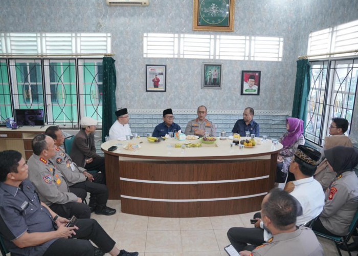 Jalin Silaturahmi, Kapolda Rachmad Kunjungi Pengurus Wilayah NU Sumsel