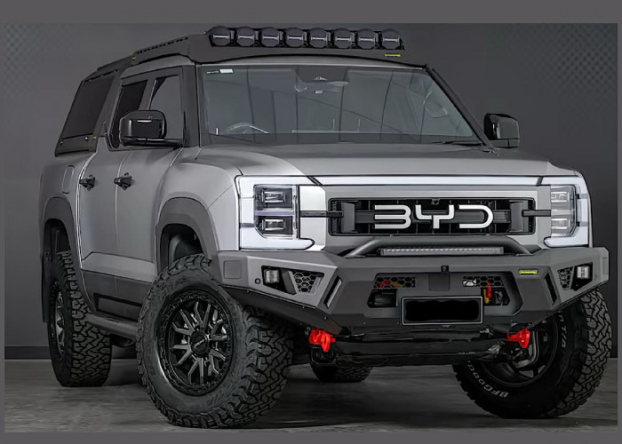 Shark 6 Mobil Pick-Up Truck Brand BYD yang Bukan EV Sepenuhnya Sebab Plug-in Hybrid 