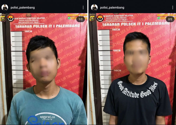 Polisi Amankan 2 Pelaku Pengeroyokan Pria Berambut Cepak di Parkiran Apotek Depan RSMH Palembang