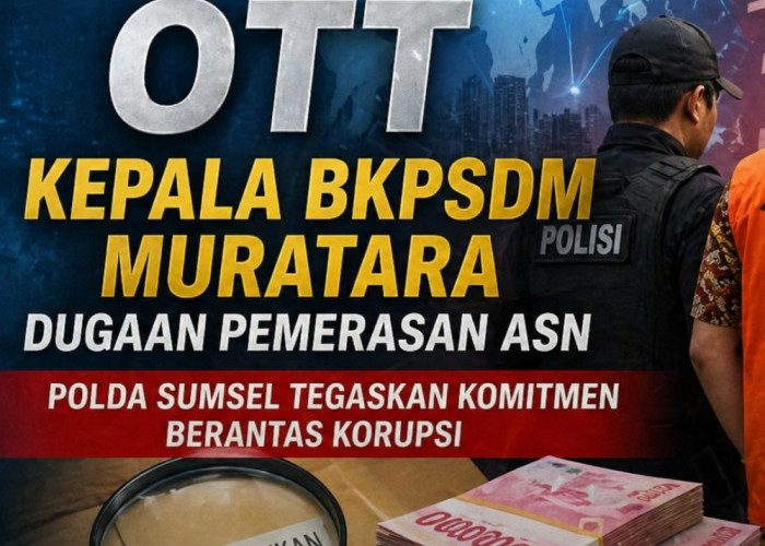 OTT di Muratara, Kepala BKPSDM Diamankan Terkait Dugaan Pemerasan ASN