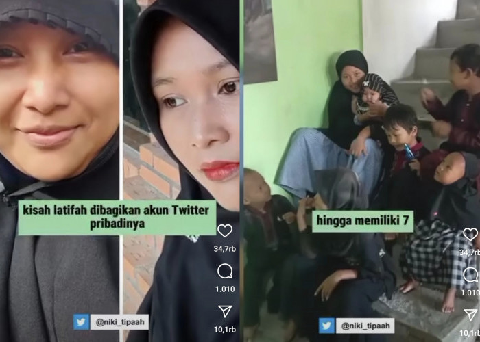 Punya Suami Dukun Hingga Memiliki 7 Anak Dengan Tingkah Tak Biasa, Latifah Kini Jadi Sorotan Publik