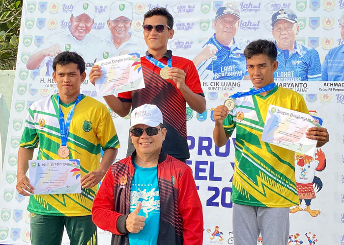 Bikin Bangga! Mahasiswa UBD Palembang Borong 3 Medali Emas Cabor Renang Putra Pada Porprov Sumsel 2023