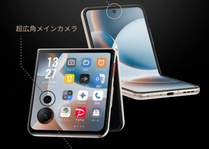 Nubia Flip3 Hadir Lebih Ringkas untuk Kategori Clamshell, Bodi Ringan Hanya Bobot 187 Gram